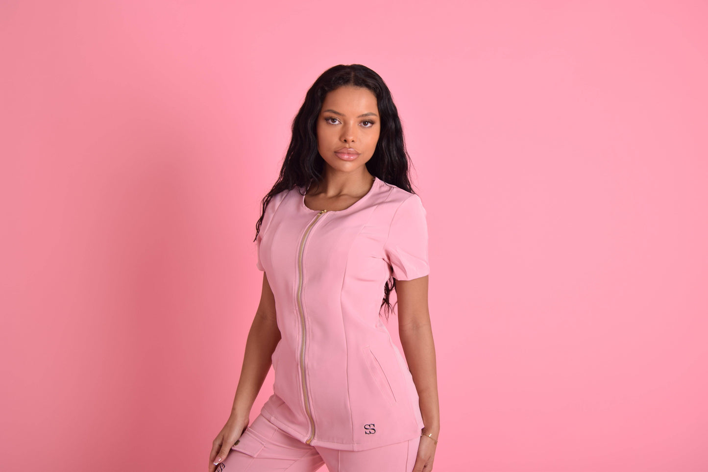 Pink Martini Full Zip Top 🤩