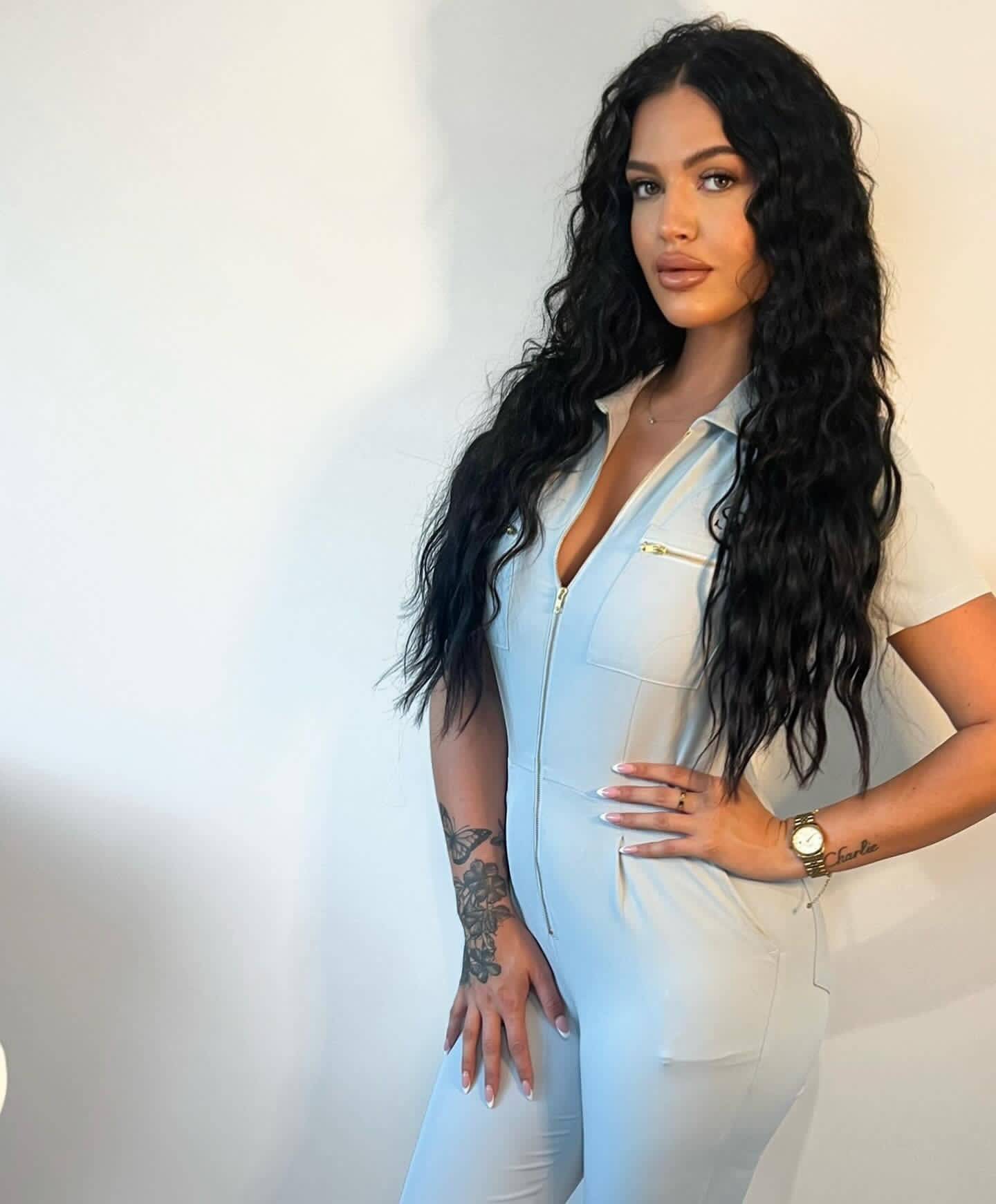 Baby Blue Deluxe Jumpsuit