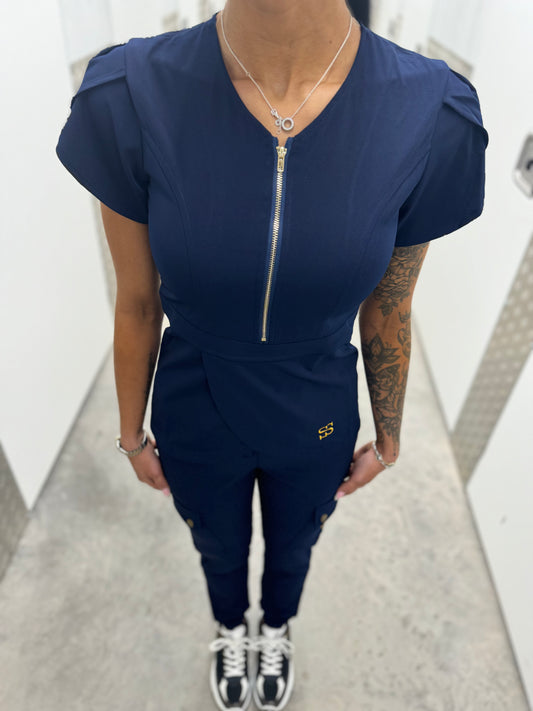 Navy Deluxe top