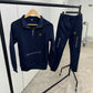 Navy long sleeve scrub set