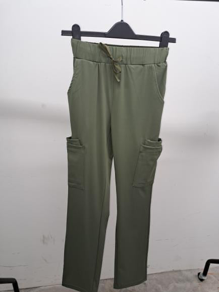 Olive opulent scrub bottoms