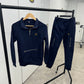Navy long sleeve scrub set