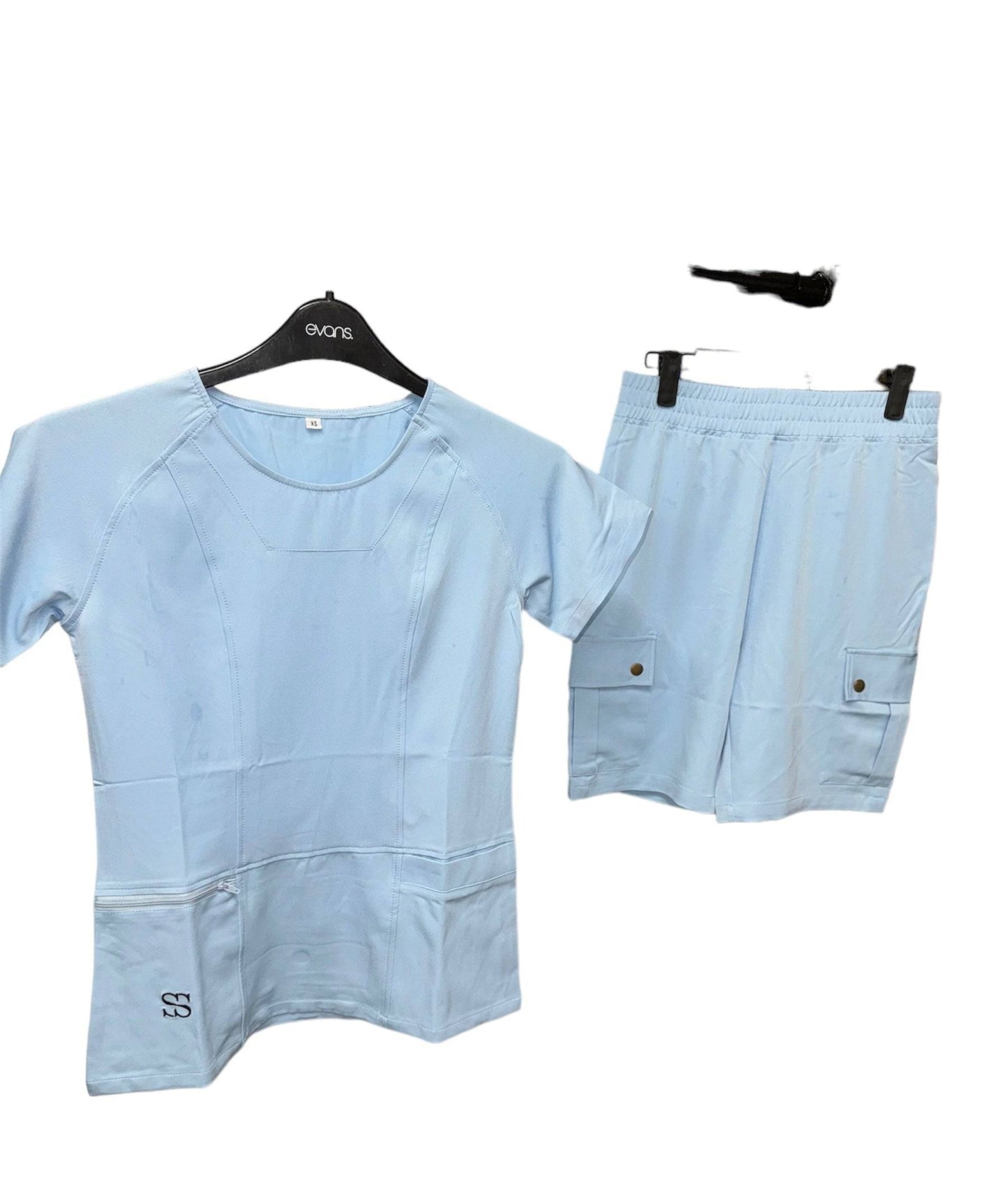 Baby Blue Short Set