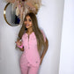 Pink Lady Deluxe Scrubs Set - Swankysets