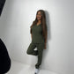 Fern V neck set