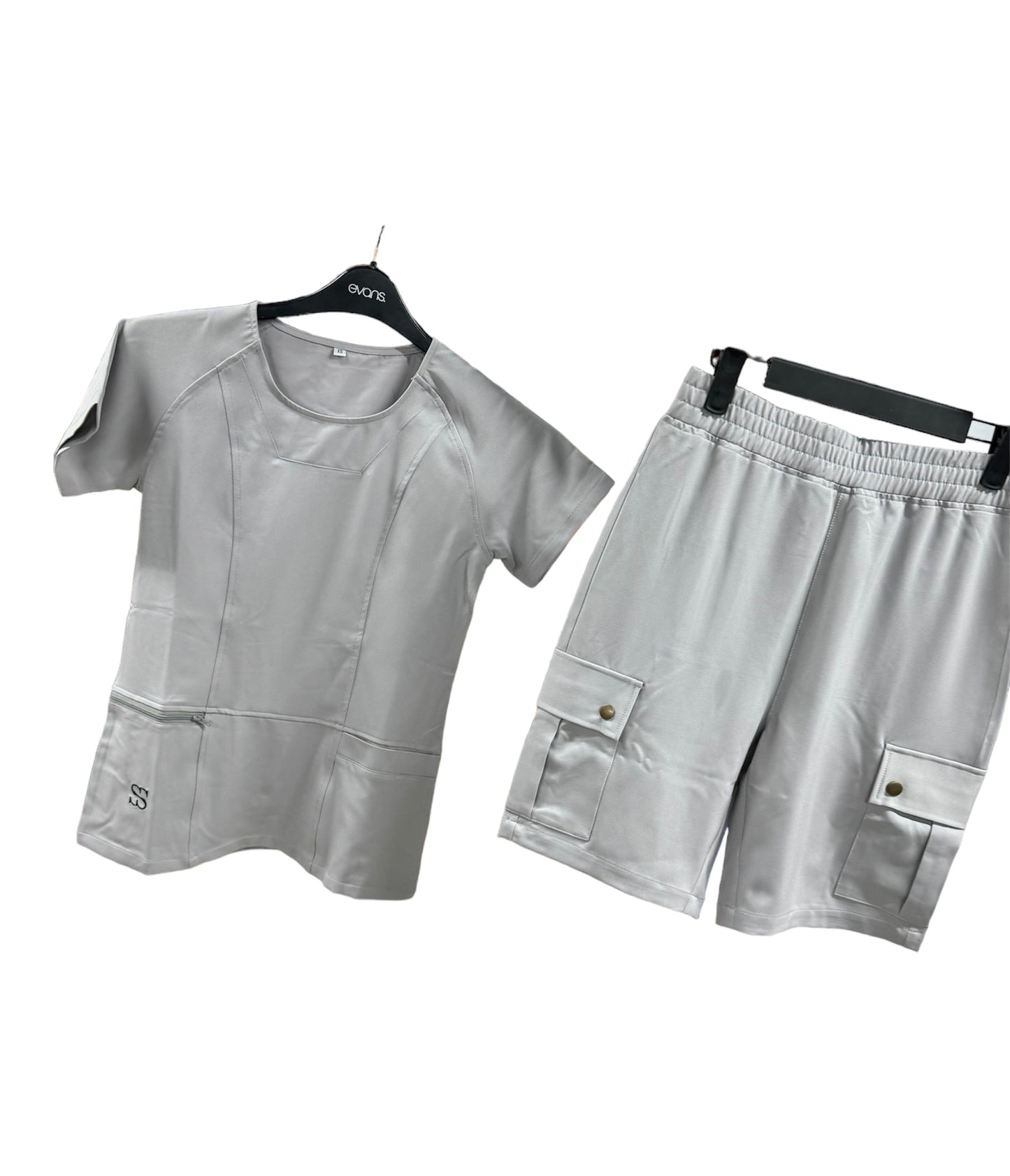 Grey Short Set