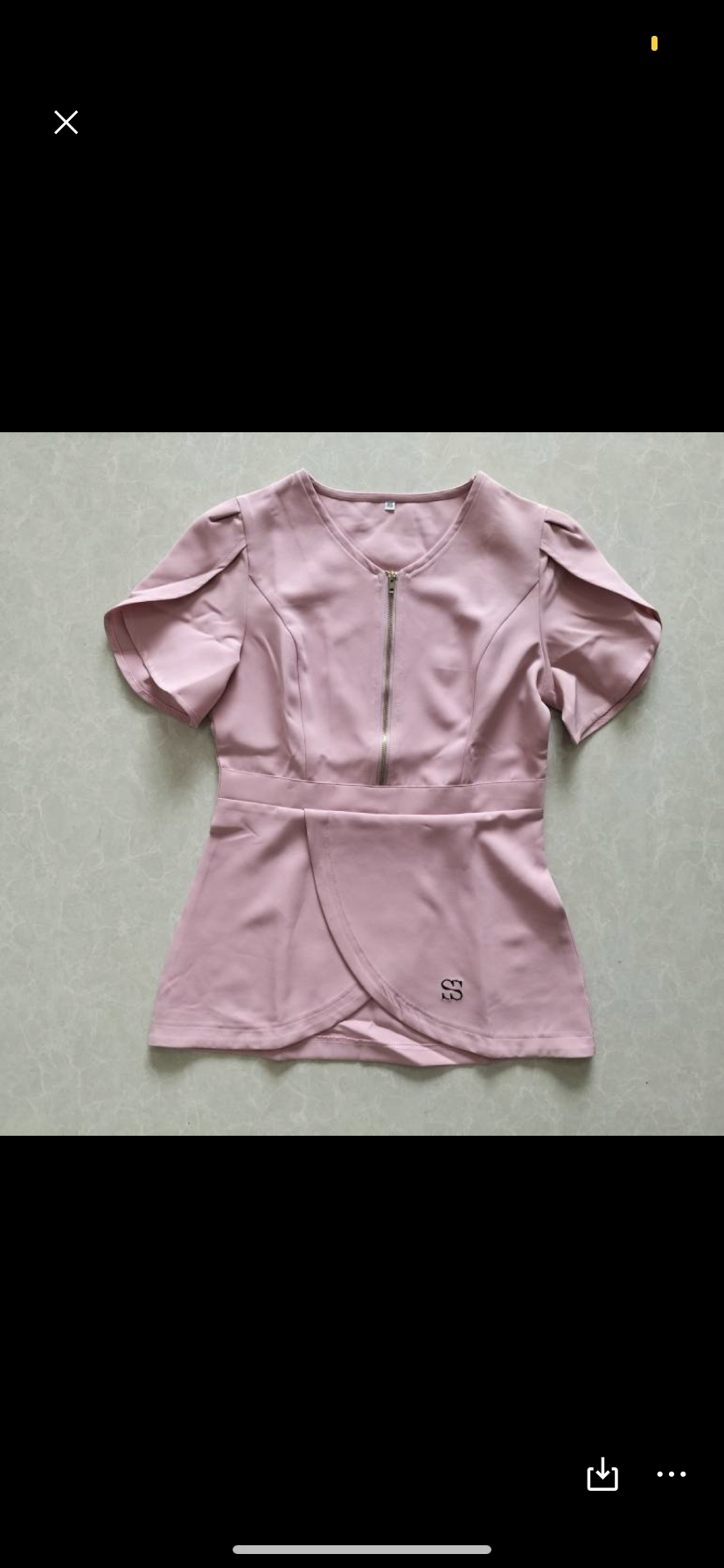 Pink Lady Deluxe Scrubs Top