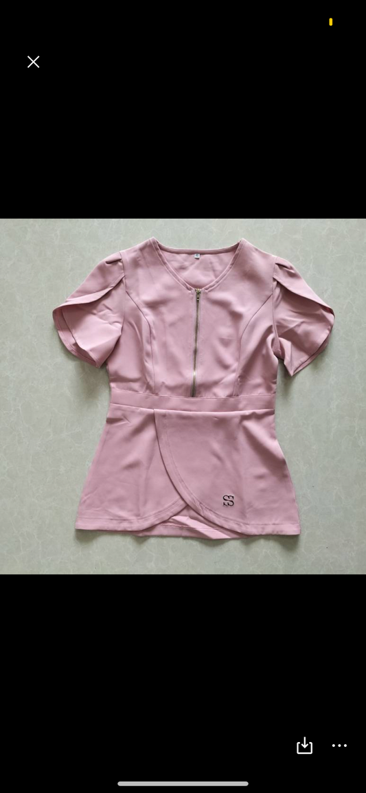 Blusa médica Pink Lady Deluxe