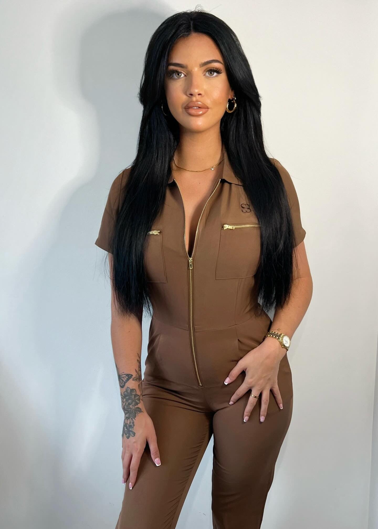 Chocolate Deluxe Jumpsuit